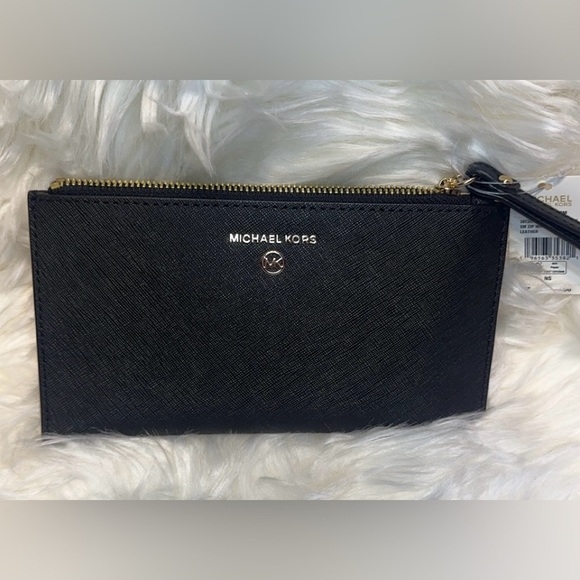 Michael Kors Logo Large Wrist Wristlet Wallet - Picture 1 of 11